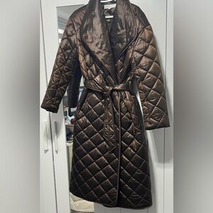 Cleo oversized bronze puffer
